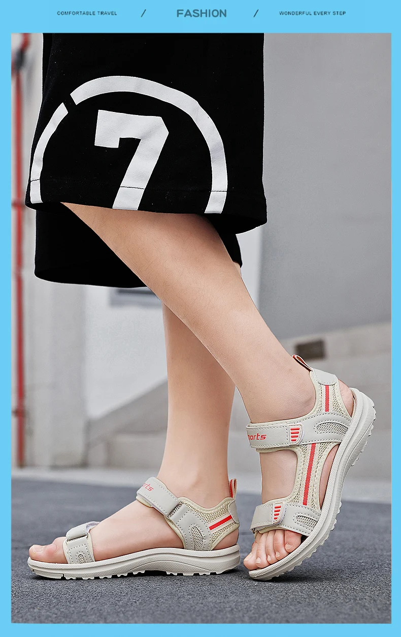 New Boys Sandals Shoes Summer Non-slip Beach Children Shoe Cartoon Sandal Girls Sandals Soft Baby Outdoor Beach Kids Sneakers