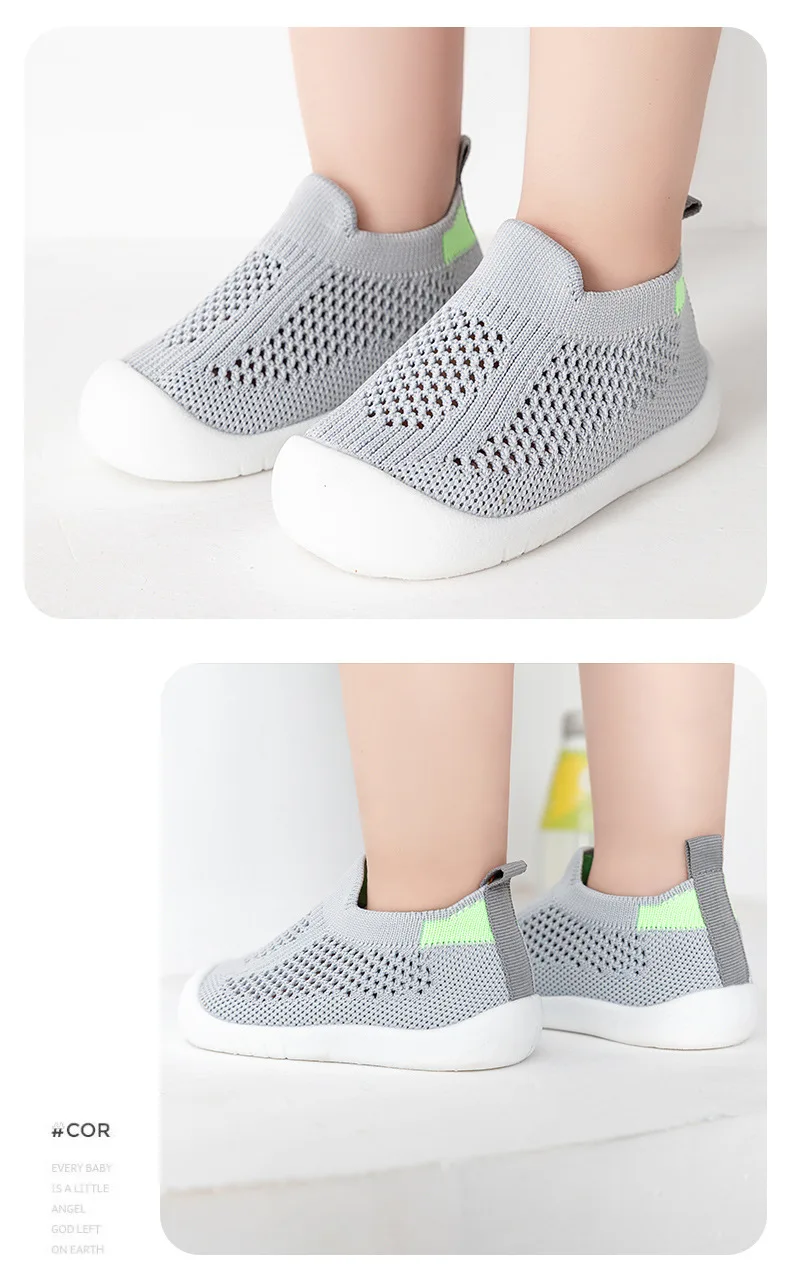 Baby Shoe 24 Kid Shoe Casual Breathable Infant Baby Child Girl Boy Mesh Sneaker Soft Sole Comfortable Non-Slip Baby Toddler Shoe