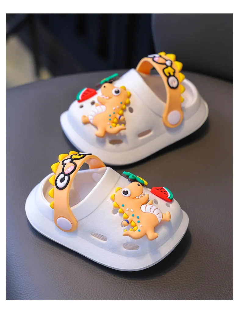 New Summer Sandals Children's EVA Slippers Baby Girls Shoes Non-Slip Cartoon Cute Infant Boys Garden Beach Sandals Shoes Kids