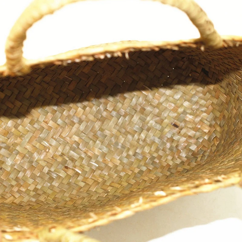 Women'S Classic Straw Summer Beach Sea Shoulder Bag Handbag Tote, Small