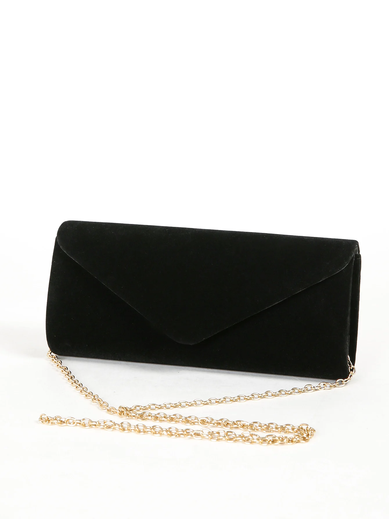 Elegant Clutch Purses Evening Bag for Women Party Prom Black-Tie Events Velvet Handbag Shoulder Cross Body Bag With Detachable C