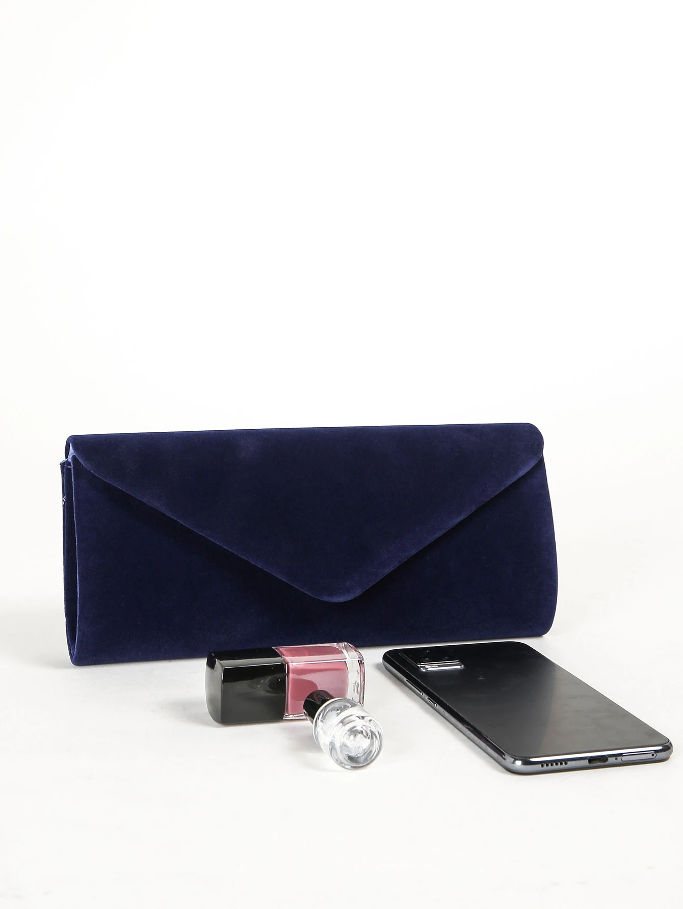 Elegant Clutch Purses Evening Bag for Women Party Prom Black-Tie Events Velvet Handbag Shoulder Cross Body Bag With Detachable C
