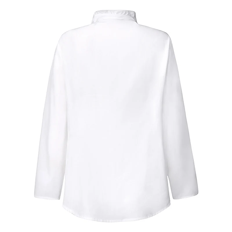 ZANZEA Spring Elegant Office Ruffles Shirts Women Long Sleeve Work Flounce Blouse Female Blusas Party Chemise Fashion Tunic Tops