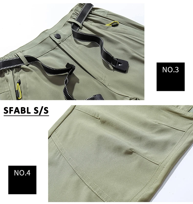 XL-5XL Lightweight Hiking Camping Trousers Men Thin Summer Pants for Men Sweatpants Stretch Quick Dry Casual Men's Pants Joggers