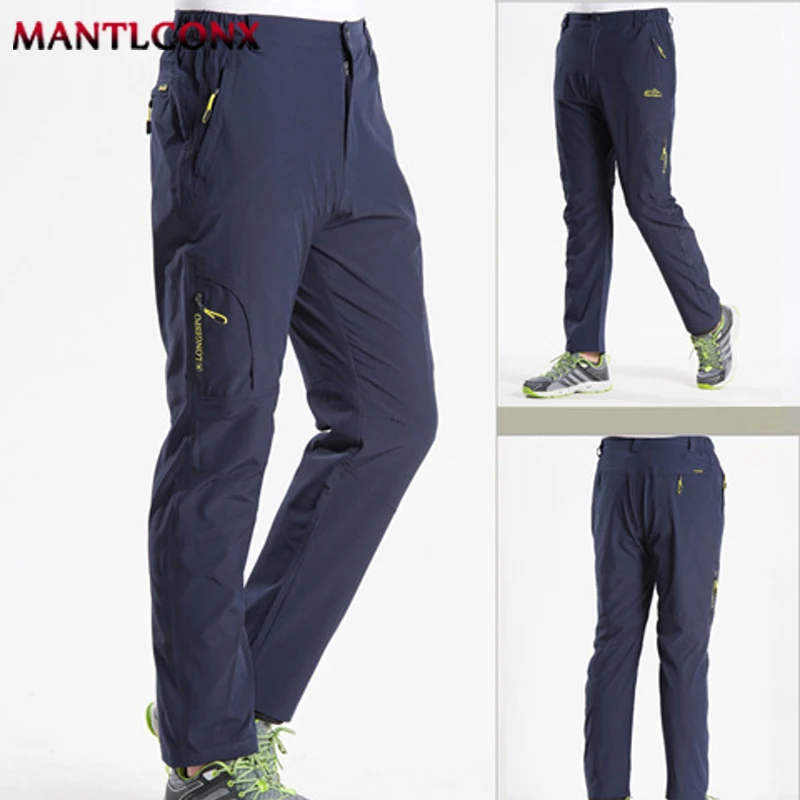 XL-5XL Lightweight Hiking Camping Trousers Men Thin Summer Pants for Men Sweatpants Stretch Quick Dry Casual Men's Pants Joggers