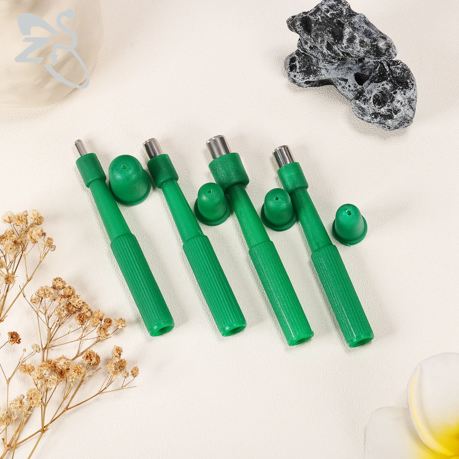 ZS 1 PC 316L Stainless Steel Dermal Anchor Tool Men Women 1.5/2/3/4/5/6/7/8MM Dermal Piercing Kit Disposable Microdermal Tools