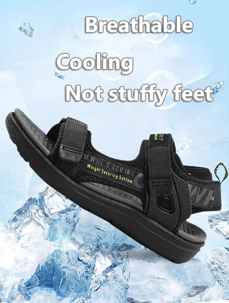 5Color Breathable Sport Sandals Summer Beach Shoes for Boys Casual Comfortable Soft Sole Kids Shoes Fashion Non-slip Sandalias