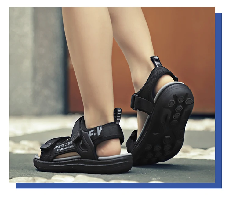 5Color Breathable Sport Sandals Summer Beach Shoes for Boys Casual Comfortable Soft Sole Kids Shoes Fashion Non-slip Sandalias