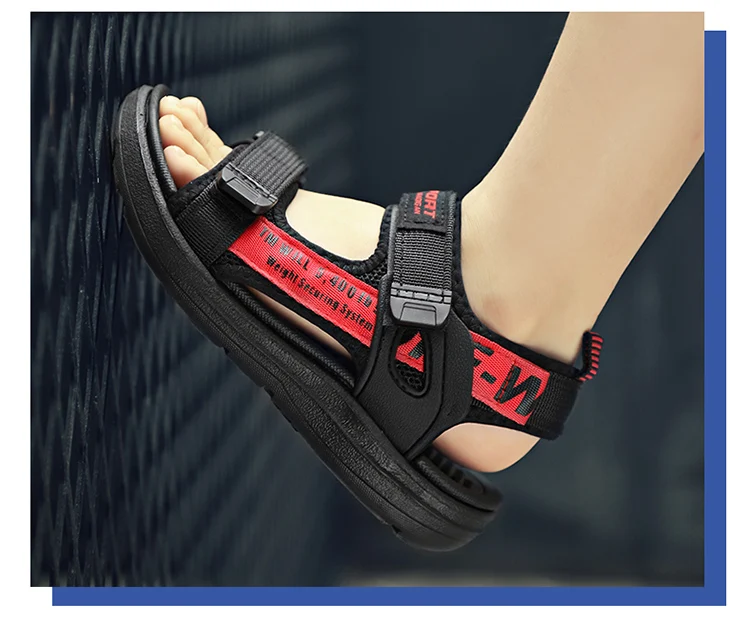 5Color Breathable Sport Sandals Summer Beach Shoes for Boys Casual Comfortable Soft Sole Kids Shoes Fashion Non-slip Sandalias
