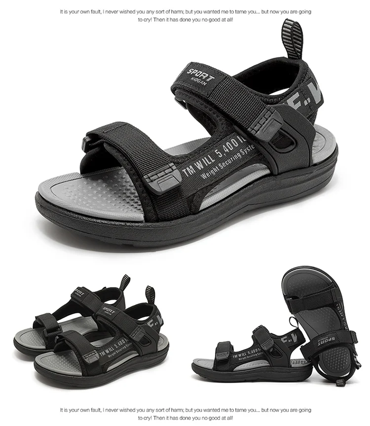 5Color Breathable Sport Sandals Summer Beach Shoes for Boys Casual Comfortable Soft Sole Kids Shoes Fashion Non-slip Sandalias