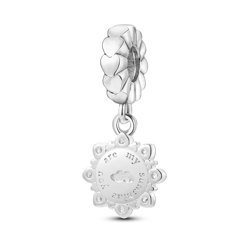 Hot Sale National Emblem Charms Beads Fit Original pand 3mm Bracelet Diy Women Pendant Jewelry charms plata de ley 925