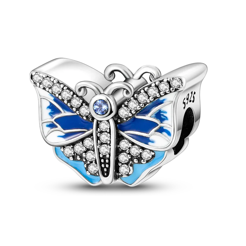 Hot Sale National Emblem Charms Beads Fit Original pand 3mm Bracelet Diy Women Pendant Jewelry charms plata de ley 925