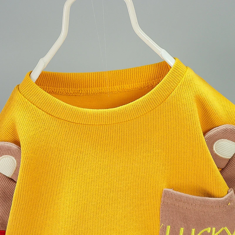 New Spring Autumn Baby Girls Clothes Children Boys Fashion T-Shirt Pants 2Pcs/Sets Toddler Casual Cotton Costume Kids Tracksuits