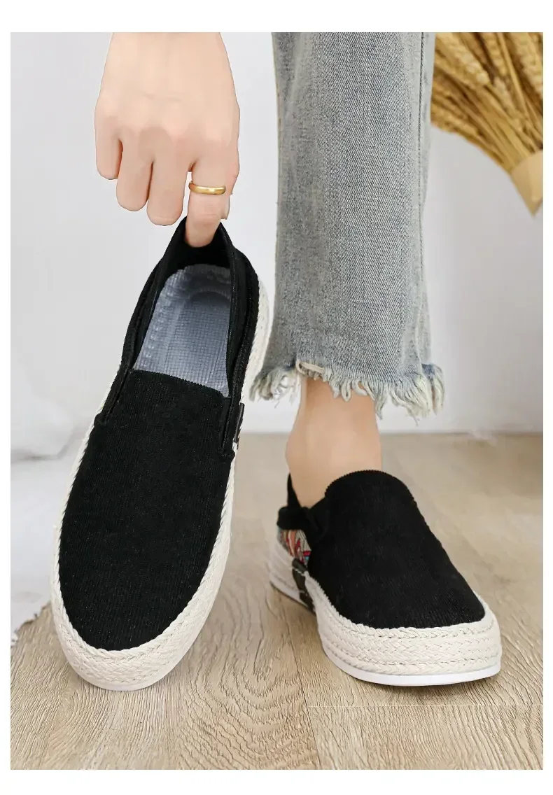 Men Canvas Shoes Casual Sneaker for Men Slip-on Vulcanized Comfortable Male Flats Loafers Driving Shoes Zapatos Hombre