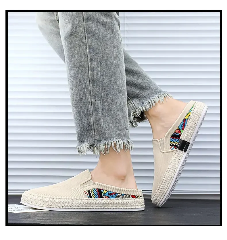 Men Canvas Shoes Casual Sneaker for Men Slip-on Vulcanized Comfortable Male Flats Loafers Driving Shoes Zapatos Hombre