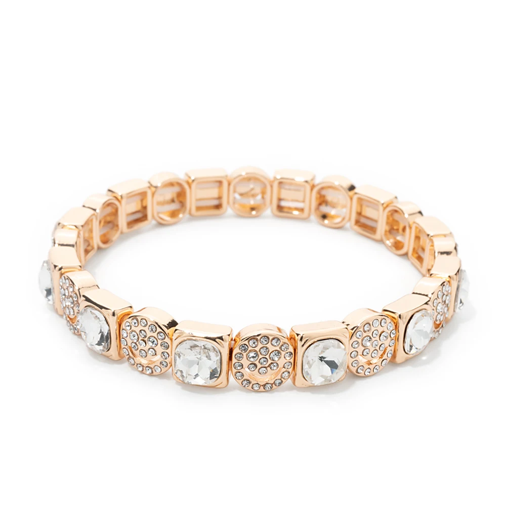 2024 New Rhinestone Happy Bangle For Women Diamond Hand Accessory