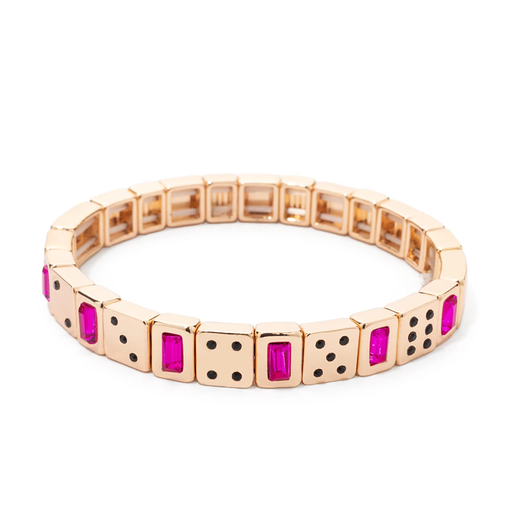 2024 New Rhinestone Happy Bangle For Women Diamond Hand Accessory