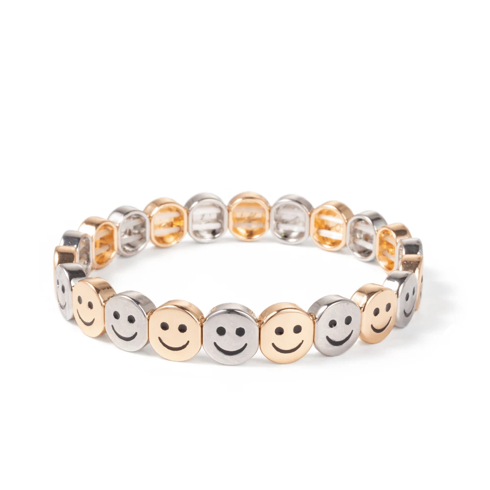 2024 New Rhinestone Happy Bangle For Women Diamond Hand Accessory