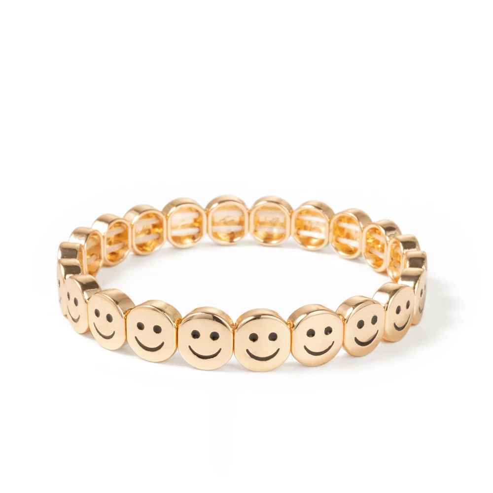 2024 New Rhinestone Happy Bangle For Women Diamond Hand Accessory