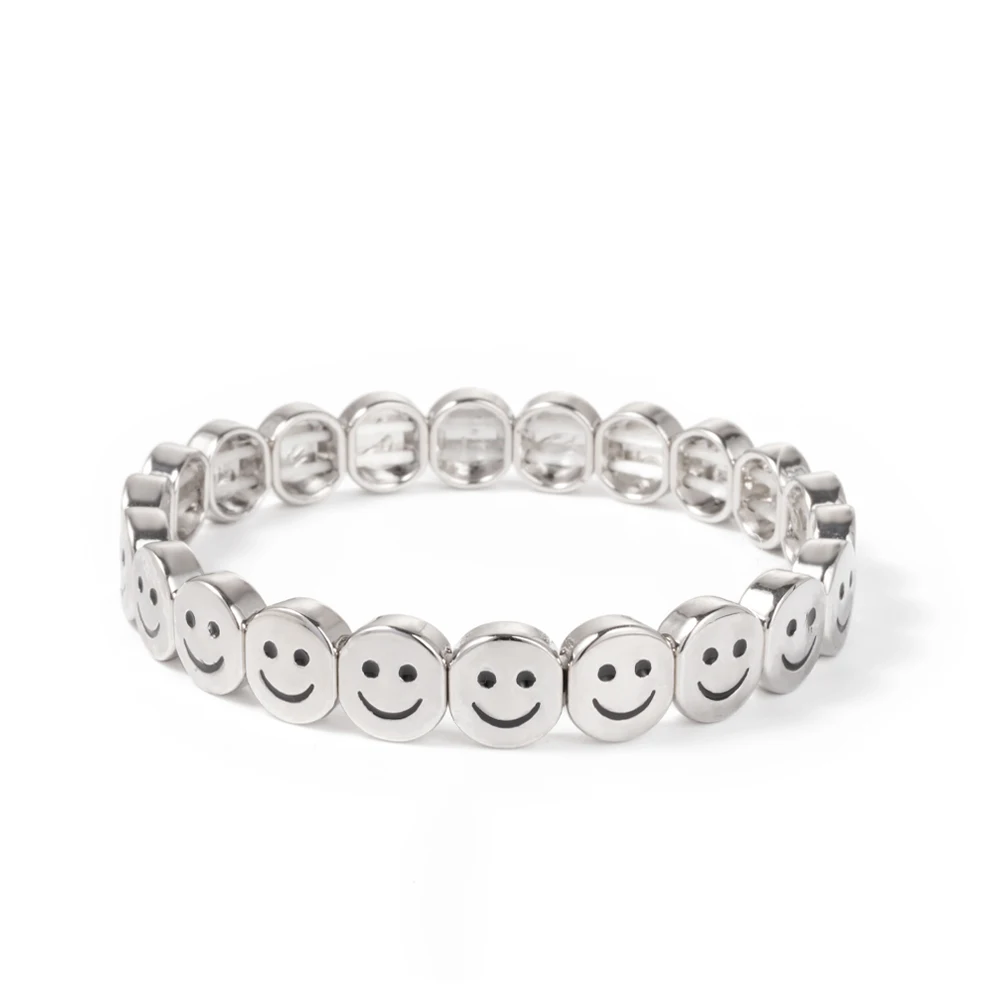 2024 New Rhinestone Happy Bangle For Women Diamond Hand Accessory