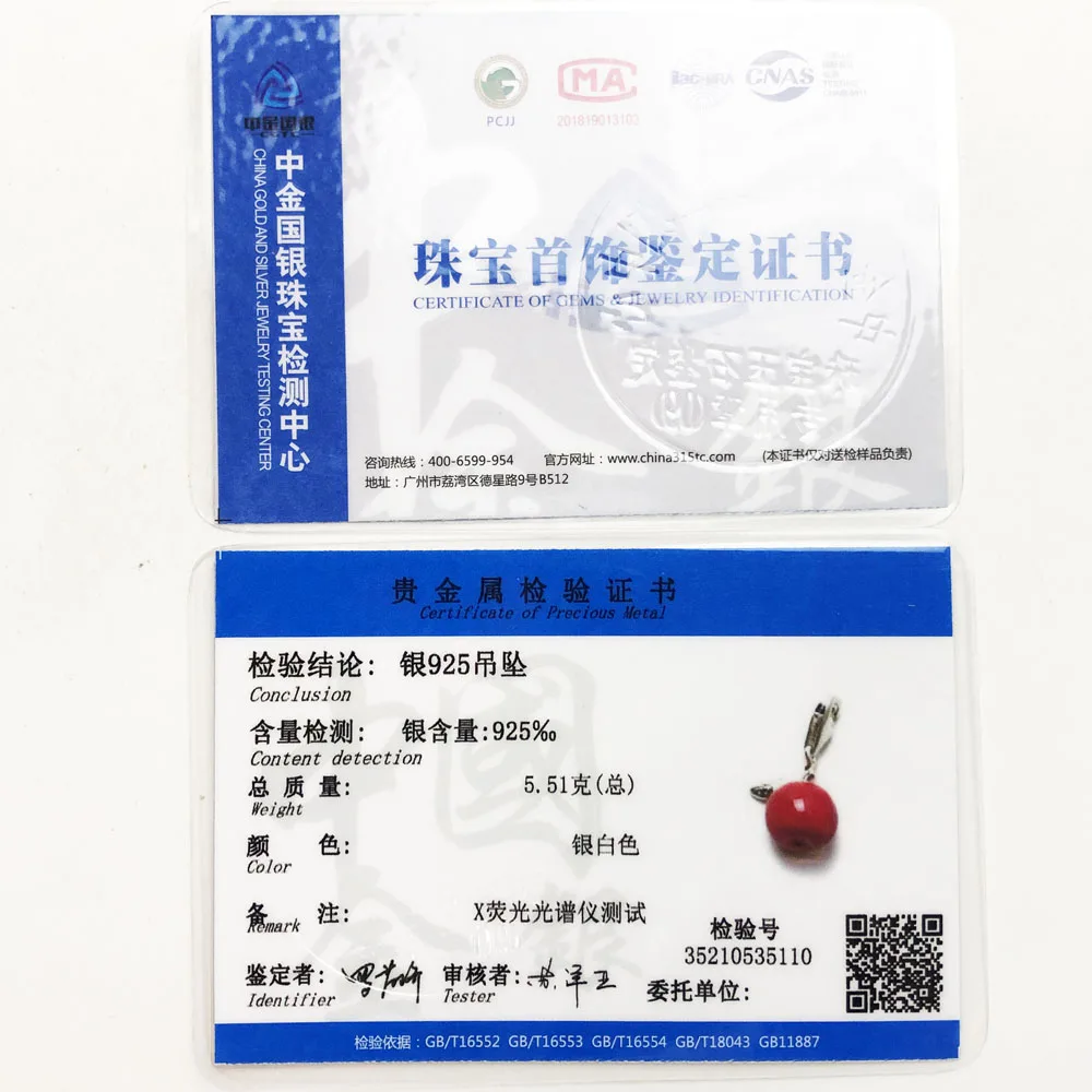 Snake and Red Apple Necklace New Fine Jewelry Europe 925 Sterling Silver Romantic Gift For Women