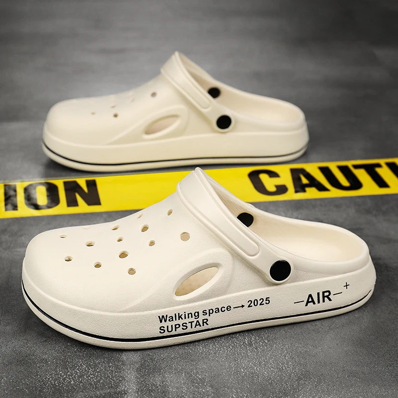 2026 Beach Sandals Men fashion Fishing Sandals EVA Summer Garden Clogs Men Sandal Outdoor Sports Slippers Zapatos Hombre Size 45