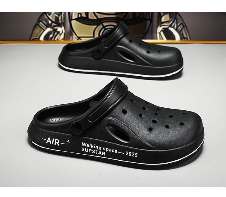 2026 Beach Sandals Men fashion Fishing Sandals EVA Summer Garden Clogs Men Sandal Outdoor Sports Slippers Zapatos Hombre Size 45