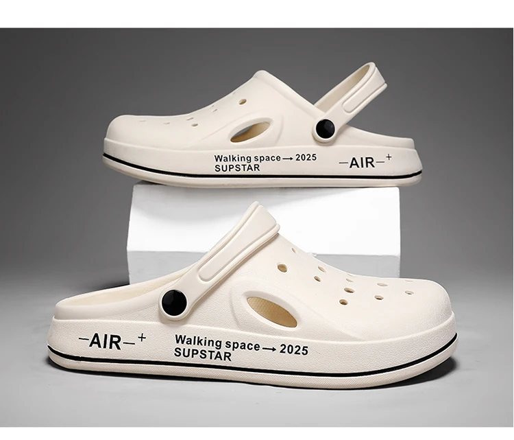2026 Beach Sandals Men fashion Fishing Sandals EVA Summer Garden Clogs Men Sandal Outdoor Sports Slippers Zapatos Hombre Size 45