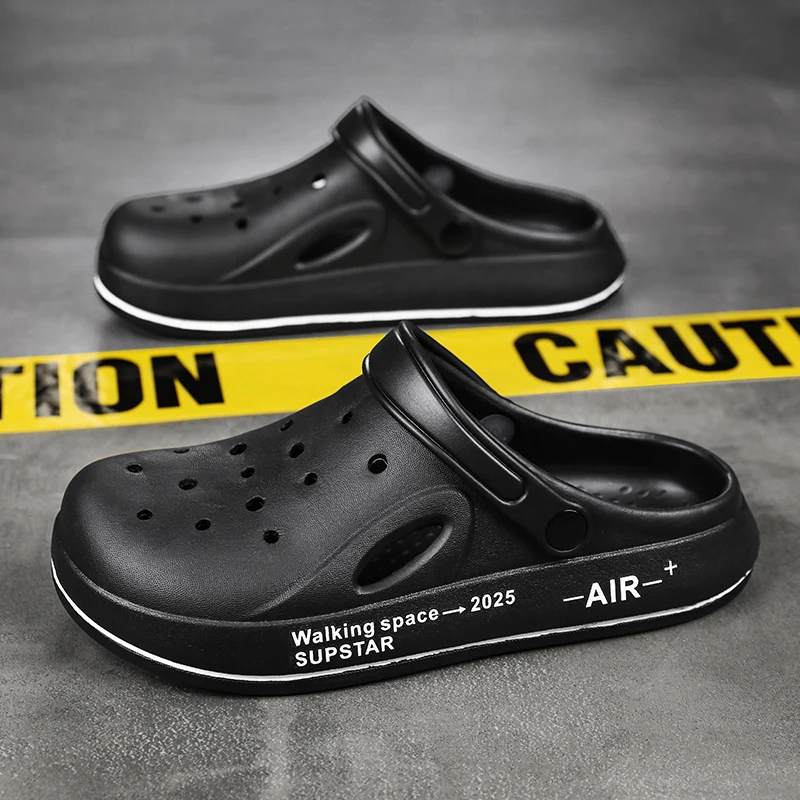 2026 Beach Sandals Men fashion Fishing Sandals EVA Summer Garden Clogs Men Sandal Outdoor Sports Slippers Zapatos Hombre Size 45