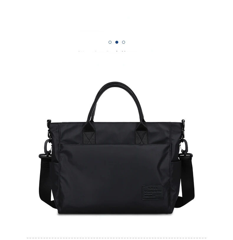 BJIAX File Bag Carrying Briefcase Men's Business Bag Lawyer Office Computer Bag Horizontal Shoulder Crossbody Bag Men Bag