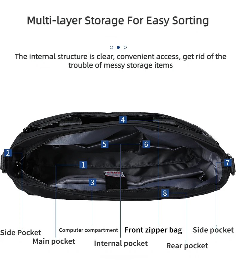 BJIAX File Bag Carrying Briefcase Men's Business Bag Lawyer Office Computer Bag Horizontal Shoulder Crossbody Bag Men Bag