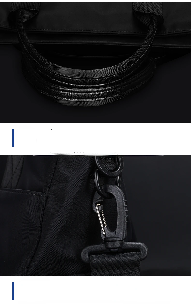 BJIAX File Bag Carrying Briefcase Men's Business Bag Lawyer Office Computer Bag Horizontal Shoulder Crossbody Bag Men Bag