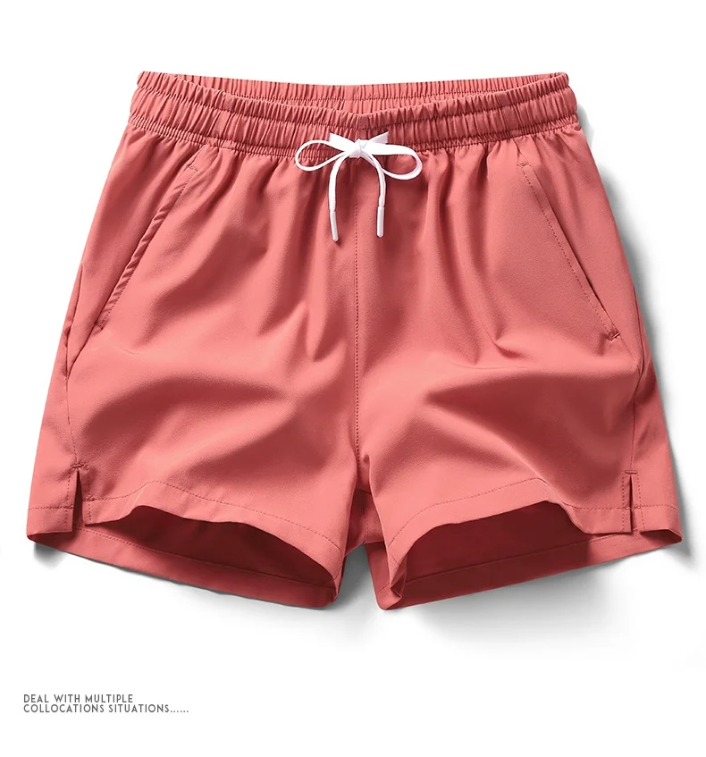 2024 summer hot selling sports shorts, running pants, three piece pants, men's and women's zippered pockets, couple's short