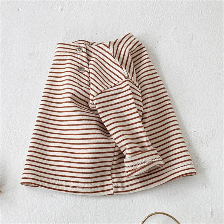 Lawadka Baby T-shirts For Boys Girls Cotton Long Sleeve Striped Baby's Clothing Casual Spring Toddler Clothes Tops 3-36M T Shirt
