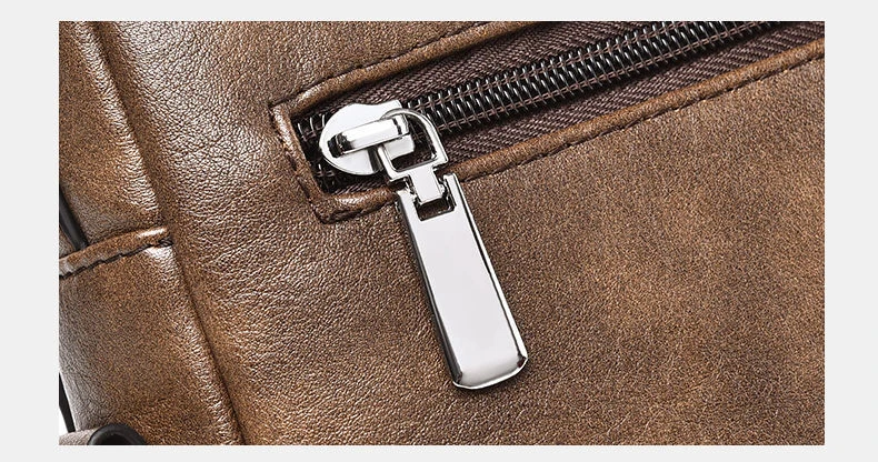 Luxury Brand Vintage Messenger Bag Men Leather Shoulder Bags For Men Crossbody Bag Male Side Bag Small Office Business Handbag