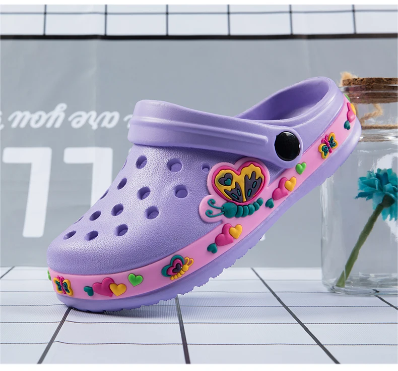 Cute New Animal Baby Boys Slippers Summer Kids Cartoon Sandals Toddler Beach Shoes Girls Cute Slides Children Slippers