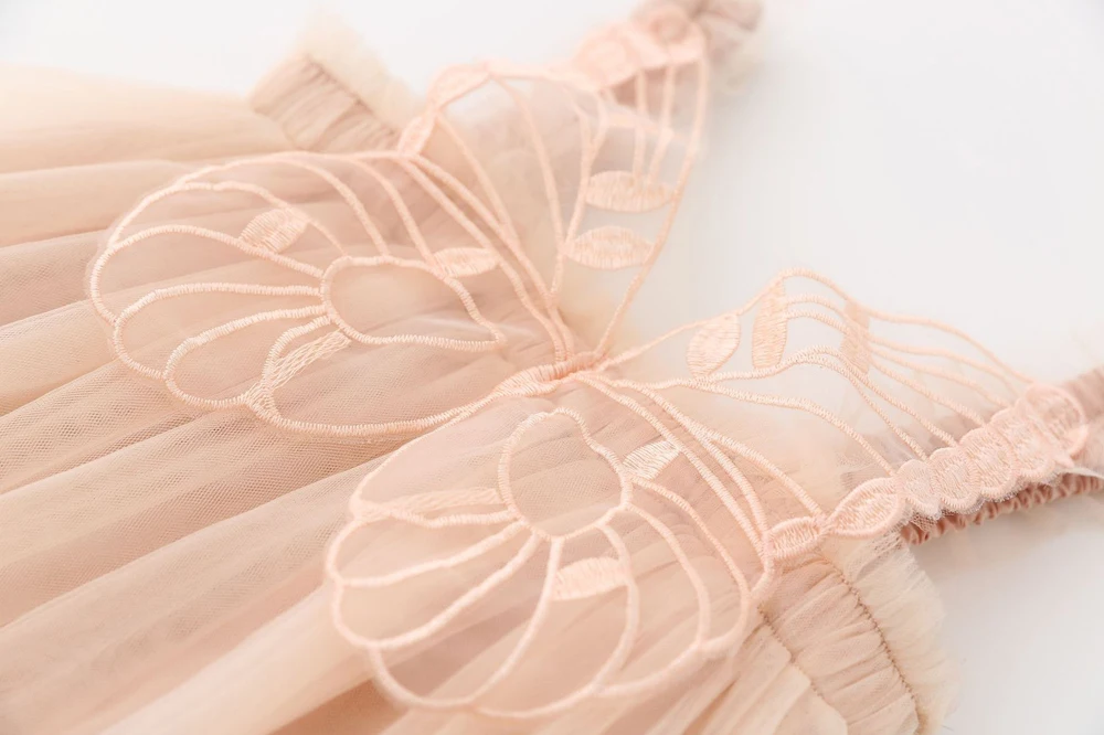girls wings cute dresses baby ball gown tutu dress children summer clothes kids birthday party clothing for summer
