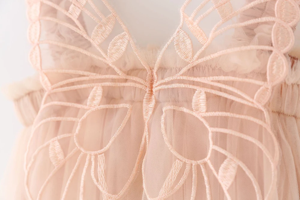 girls wings cute dresses baby ball gown tutu dress children summer clothes kids birthday party clothing for summer