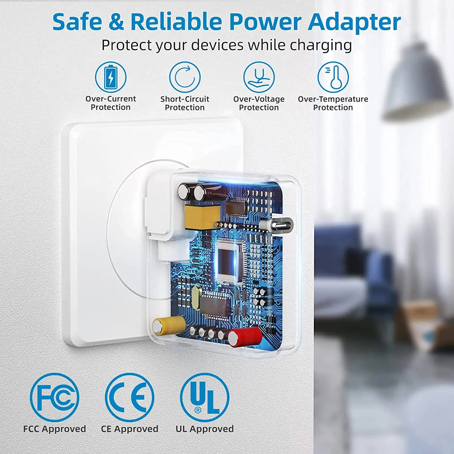 30W PD USB-C Power MagSaf* 3 Adapter Laptop Notebook Fast Charger For Apple Macbook 12'' Air 13'' M1 M2 A1882 A1534 A2337 A2681