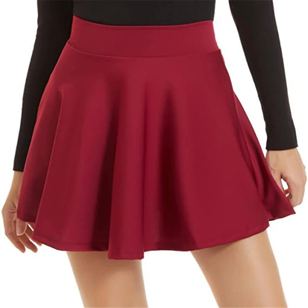 Summer Women's Style Sexy Pleated Skirt Mini Skirt Women's Fashion A-Line Vintage High-Waisted Skirt