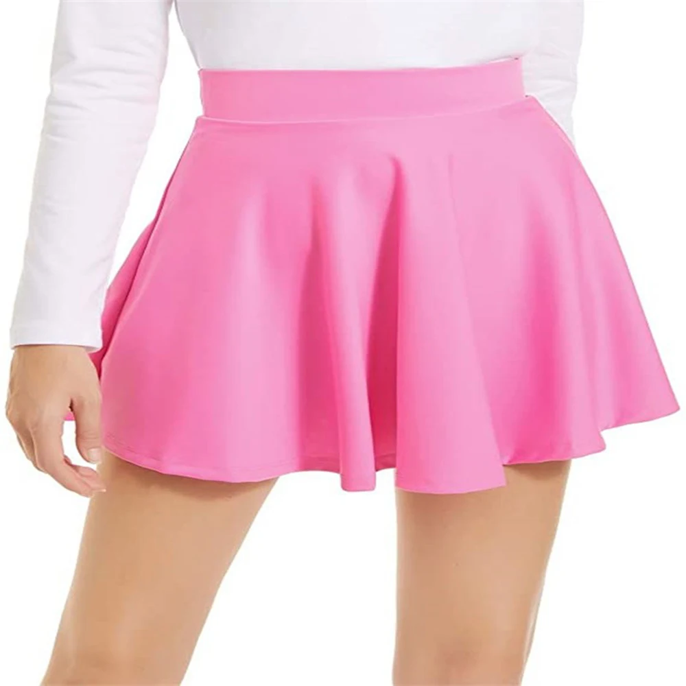 Summer Women's Style Sexy Pleated Skirt Mini Skirt Women's Fashion A-Line Vintage High-Waisted Skirt