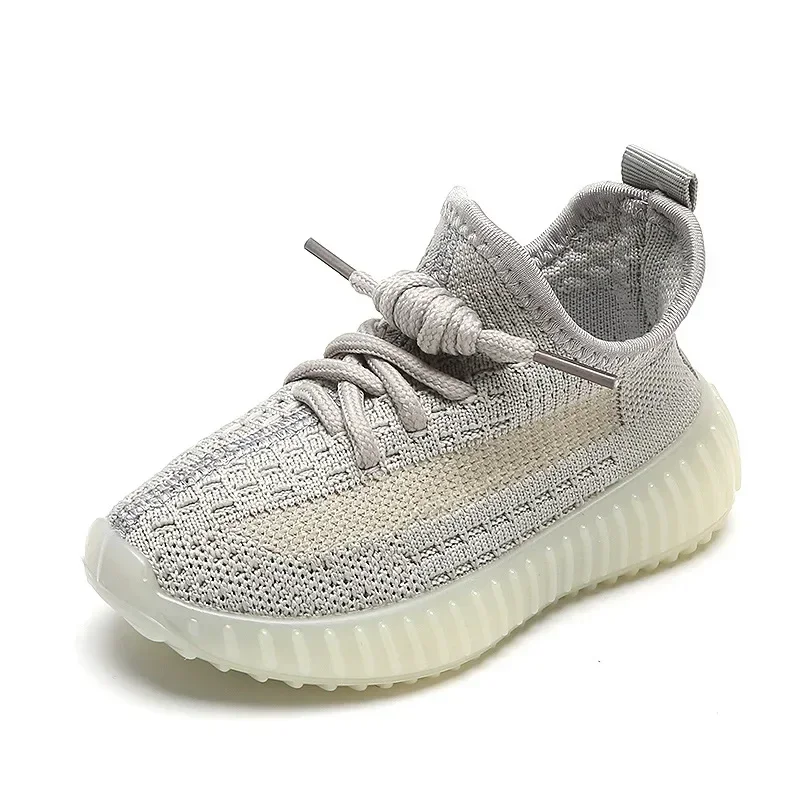 Summer Kids Shoes Boys Girls Solid Color Casual Shoes Mesh Breathable Shoes Children Outdoor Cycling Students Running Sneakers