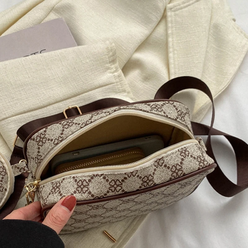 Vintage Fashion Handle Handbag Women Solid Soft PU Leather Women Shoulder Bag New Casual Designer Women Crossbody Tote Bag