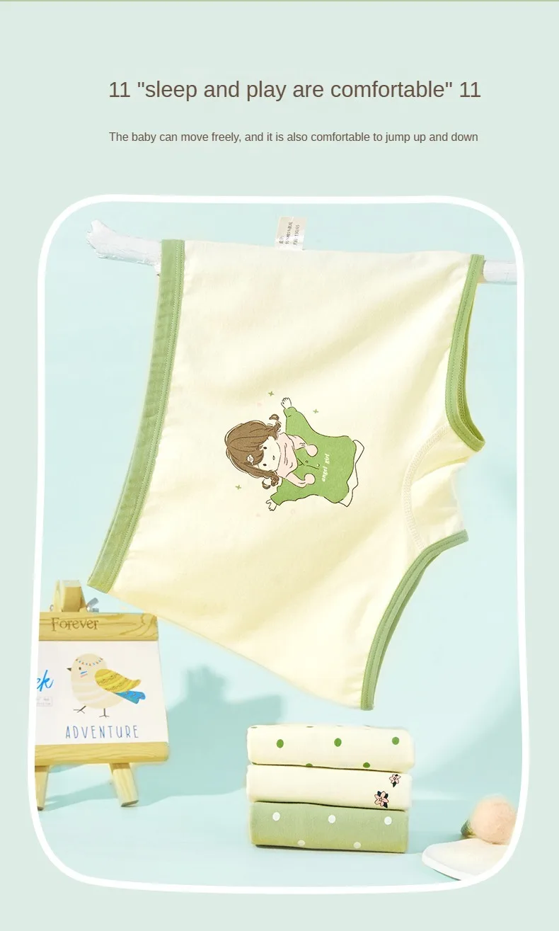 4PCS Cartoon Boxers Soft Shorts Cute Panties for Girls Boxer Underwear Children's Cotton Girl Panties Underwears Clothing Kids