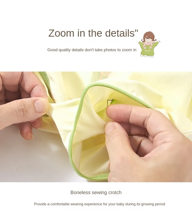 4PCS Cartoon Boxers Soft Shorts Cute Panties for Girls Boxer Underwear Children's Cotton Girl Panties Underwears Clothing Kids