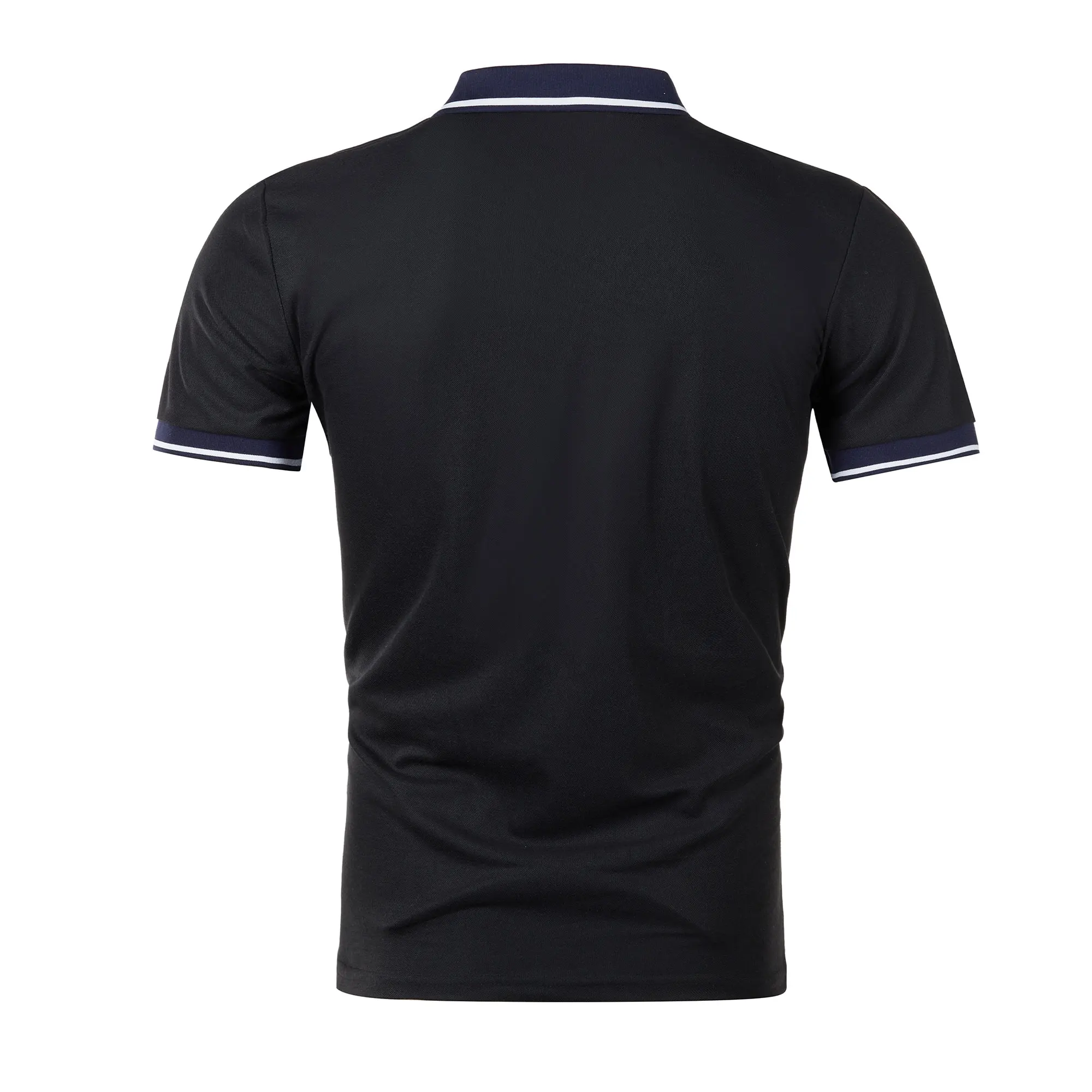 Men's summer casual fashion polo shirt short sleeve men's short sleeve color lapel top T-shirt short sleeve lapel fashion