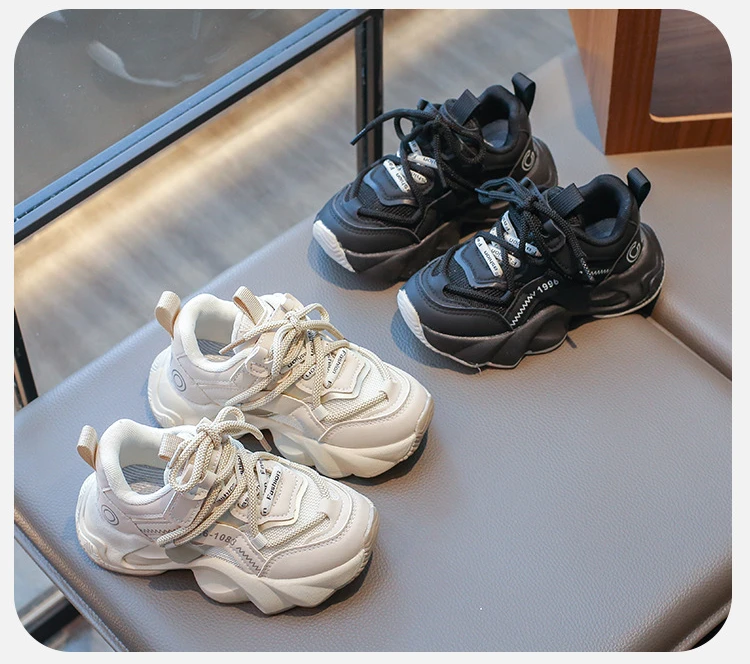 Children's Autumn Versatile Sports Shoes Fashion Causal School Kids Running Sneakers Breathable Non-slip Boy Girl Leisure Shoes