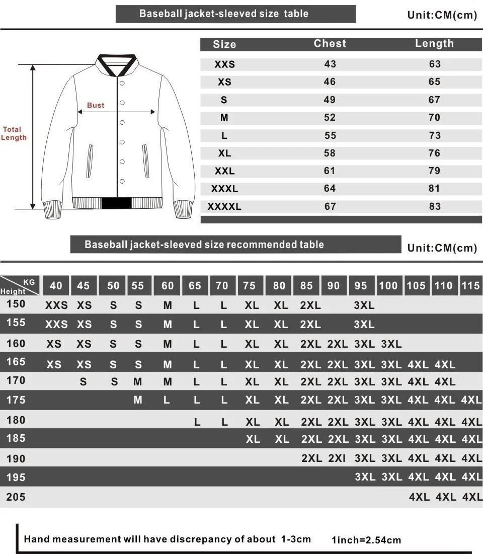 New Supernatural Baseball Jacket Men/Women Fashion Cotton Baseball Jersey Casual Long Sleeve Jacket