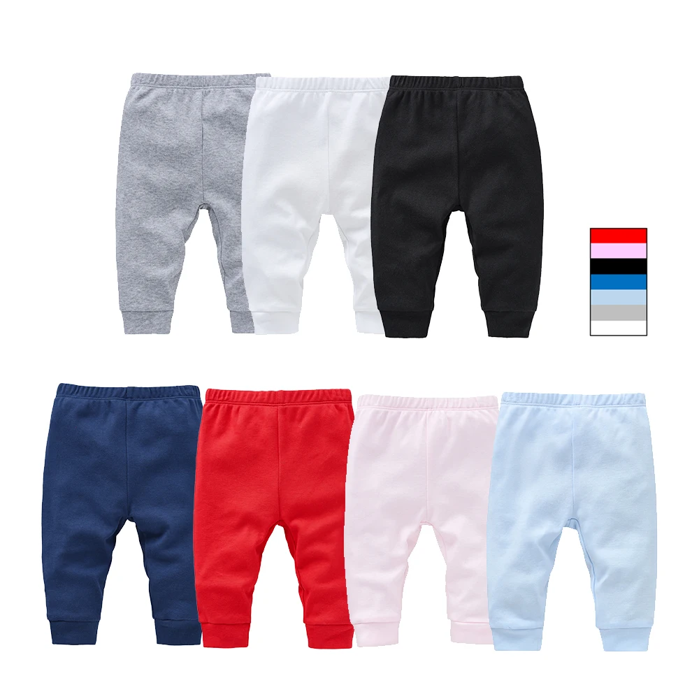 2/6 Pcs/lot Muslin Blank Baby Rompers Pants Set Plain Colors Summer Short Sleeve Bodysuit Kids Clothing Set Boys Clothes