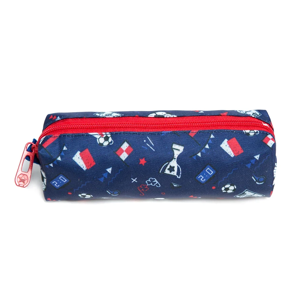 School Bookbag for Boy Football Pattern Backpack Kids Backpack Waterproof School Bag Mochila Infantil Lunchbox Child Pencil Case